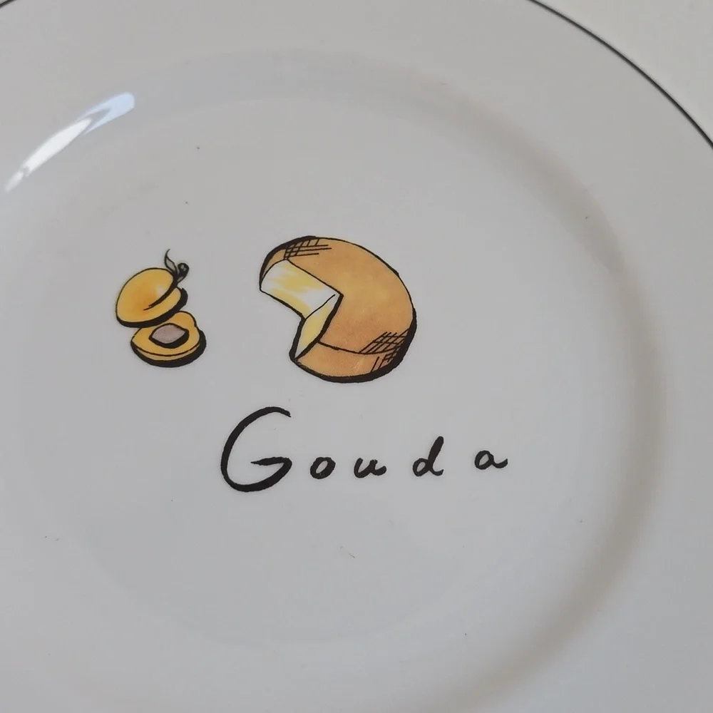 Pottery Barn Appetizer Cheese Plates